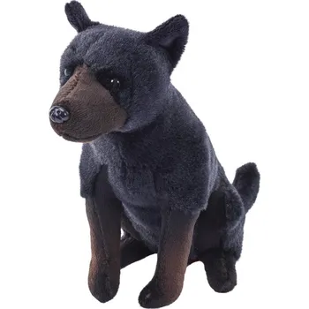 plyšák Plyšák Wild Republic Plyš pes se zvukem Kelpie tmavý 14cm