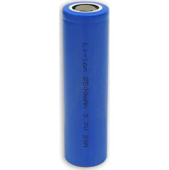 Článková baterie Li-Ion 18650 2500mAh 3.7V 20A