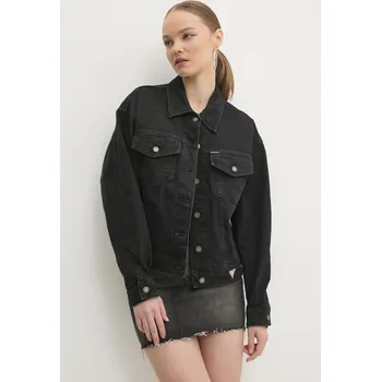 Dámská casual bunda Džínová bunda Guess Jeans W4BN56.D5E83 černá 99J, vel. XS