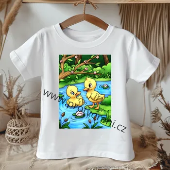 Chlapecké oblečení Trička s potiskem Tričko s potiskem, dětské, KAČENKY, 1 ks Velikost: 11/12 let Beagle