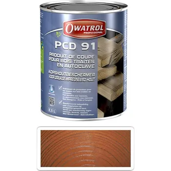 Penetrace OWATROL PCD 91 - nátěr na řezné hrany 0.3 l Hnědá - Venkovní barva na dřevo