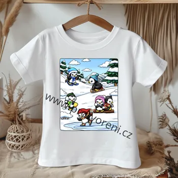 Dětská móda Trička s potiskem Tričko s potiskem, dětské, TUČŇÁCI, 1 ks Velikost: 3/4 let Beagle