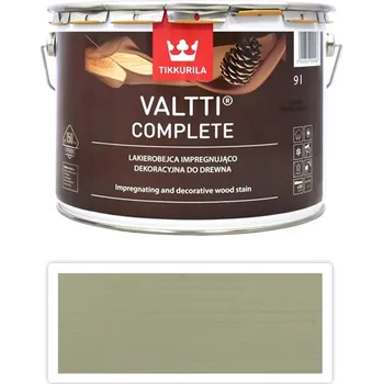 barva a nátěr na dřevo TIKKURILA Valtti Complete - tenkovrstvá lazura 9 l Kaisla 5061 - Venkovní barva na dřevo