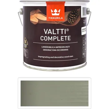 Lak na dřevo TIKKURILA Valtti Complete - tenkovrstvá lazura 2.7 l Vasa 5080 - Venkovní barva na dřevo