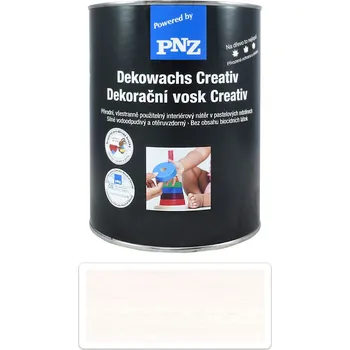 Lak na dřevo PNZ Dekorační vosk Creativ 2.5 l Sníh - Barva na dřevo do interiéru