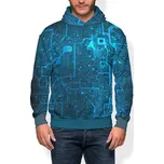 UTOPY Pánská Dámská sportovní mikina Connect fullprint Velikost: M