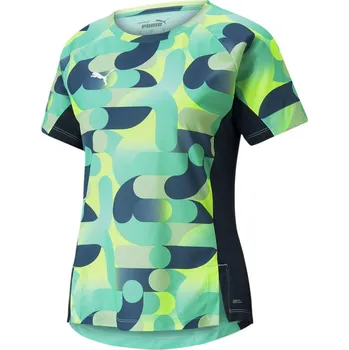 dámské tričko PUMA - MINT/NAVY - S (Puma Jersey Ladies)