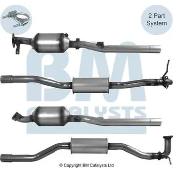 Filtr pevných částic Filtr pevnych castic, vyfukovy system BM CATALYSTS BM11409HP