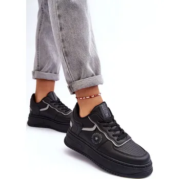 Dámské tenisky Dámské sportovní boty Big Star MM274233 Barva: Černá, Velikost: 37