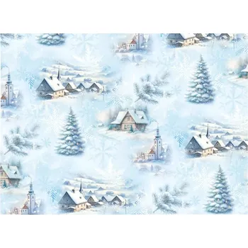 Papír Balící papír vánoční klasik V286 100x70