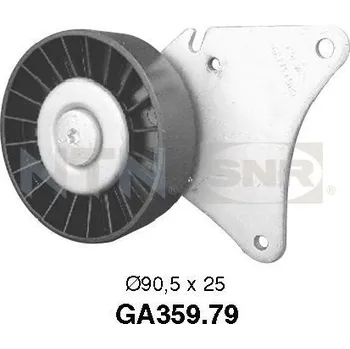 Vratná/vodicí kladka, klínový žebrový řemen SNR GA359.79