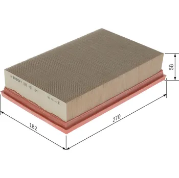 Vzduchový filtr Vzduchový filtr BOSCH F 026 400 104