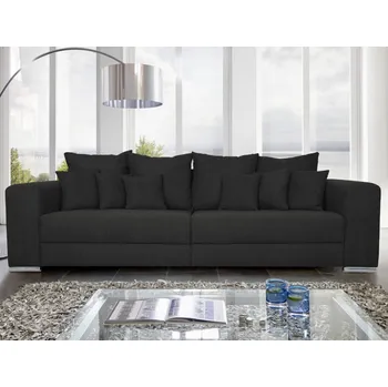 Pohovka Široká pohovka Rosa, černá látka