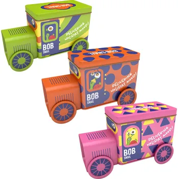 Sušená potravina Šnek Bob Vánoční expres lokomotiva mix barev 108 g
