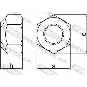 Matice Matice samosvorná celokovová DIN 980 M10x1,00 |08| pozink