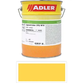 Lak na dřevo ADLER Lignovit Color 4 l Zinkgelb RAL 1018 - Venkovní barva na dřevo