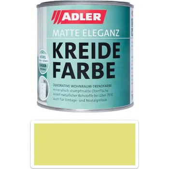 barva na zeď ADLER Kreidefarbe - univerzální vodou ředitelná křídová barva do interiéru 0.375 l Frauenmantel - Barva na dřevo do interiéru