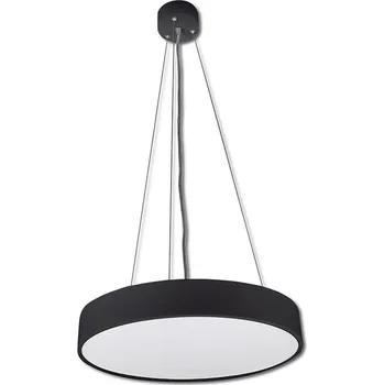 Stropní světlo McLED LED závěsné svítidlo Nova R 400, 40W, 3000K, černá barva svítidla