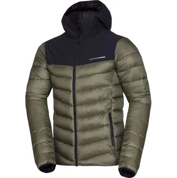Pánská bunda Pánská bunda Northfinder FEDERICO XXL Khaki, Černá