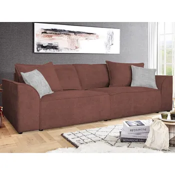 Pohovka Pohovka John, měděná látka se strukturou