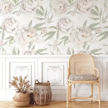 Tapeta YokoDesign Tapeta do dětského pokoje Pivoňky Výška tapety: 300 cm