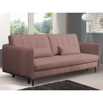 Pohovka Rozkládací pohovka Vannes, starorůžová látka