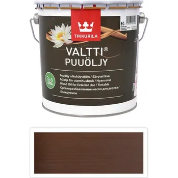 Olej na dřevo TIKKURILA Valtti wood oil - olej na terasy a nábytek 2.7 l Tatti 5071 - Venkovní barva na dřevo