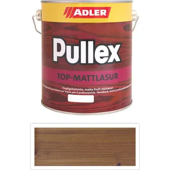 barva a nátěr na dřevo ADLER Pullex Top Mattlasur - tenkovrstvá matná lazura pro exteriéry 2.5 l Kaštan - Venkovní barva na dřevo