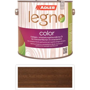 Lak na dřevo ADLER Legno Color - zbarvující olej pro ošetření dřevin 2.5 l Tango ST 13/5 - Barva na dřevo do interiéru