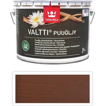 Olej na dřevo TIKKURILA Valtti wood oil - olej na terasy a nábytek 9 l Honka 5072 - Venkovní barva na dřevo