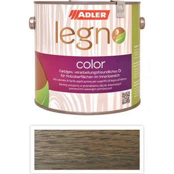 Lak na dřevo ADLER Legno Color - zbarvující olej pro ošetření dřevin 2.5 l SK 12 - Barva na dřevo do interiéru