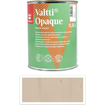 Lak na dřevo TIKKURILA Valtti Opaque - polomatná krycí barva na dřevo 0.9 l Q601 - Venkovní barva na dřevo