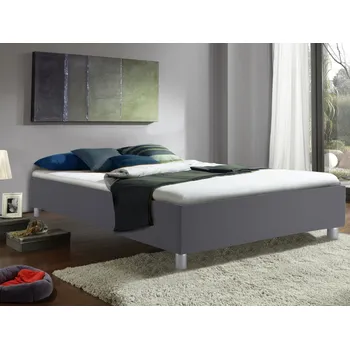 Postel ASKO - NÁBYTEK Studio 140x200 cm šedá