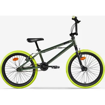 bmx B'twin BMX Wipe 500 20" 2024 kaštanové/zelené