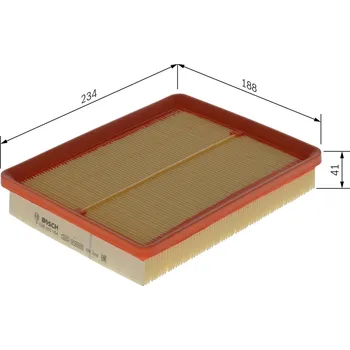 Filtr do auta Vzduchový filtr BOSCH F 026 400 164