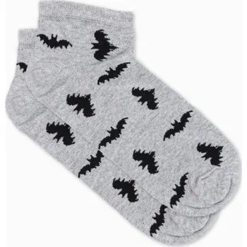 Pánské ponožky Buďchlap Veselé šedé ponožky U177