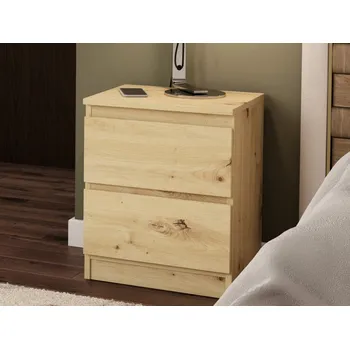 Noční stolek Skříňka/noční stolek Carlos 402S, dub artisan