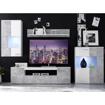 Obývací stěna Obývací stěna Vulcan, s osvětlením