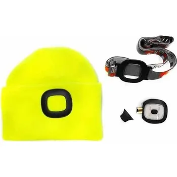 Čelovka MAGG Čepice se svítilnou Barva: Reflexní žlutá