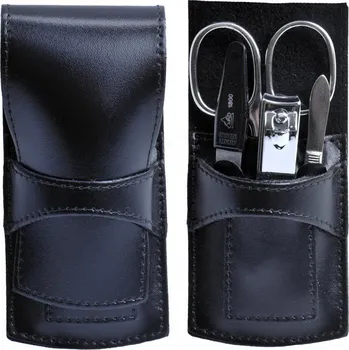 Pánská kožená manikúra černá 9540