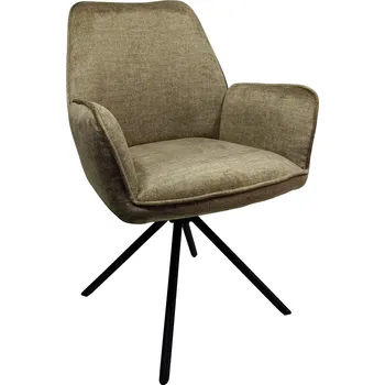 Jídelní židle Jídelní židle Miracle, olivově zelená látka