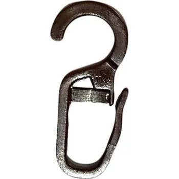 Garnýž Háčky na garnýž (10 ks) Lugano, barva ořech