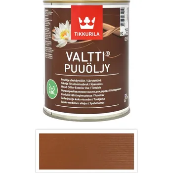 Olej na dřevo TIKKURILA Valtti wood oil - olej na terasy a nábytek 0.9 l Vahvero 5053 - Venkovní barva na dřevo