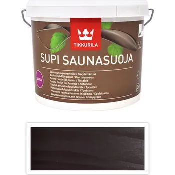 Lak na dřevo TIKKURILA Supi Sauna Finish - akrylátový lak do sauny 2.7 l Varpu 5076 - Barva na dřevo do interiéru