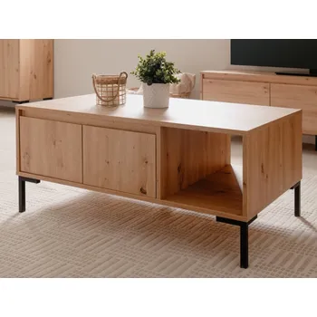 Konferenční stolek Úložný konferenční stolek Korsika, dub artisan