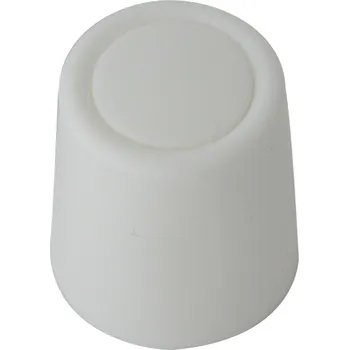 Interiérové dveře DOMINO Zarážka plastová 27x30;Bílá