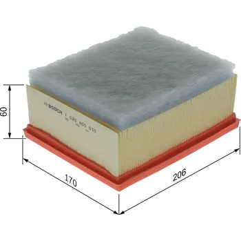 Vzduchový filtr Vzduchový filtr BOSCH F 026 400 010