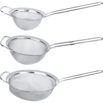 LIVARNO home Sada sít z nerezové oceli, 3 kusy