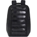Hedgren Cestovní dvoukomorový batoh Comby Handle M Black 19l