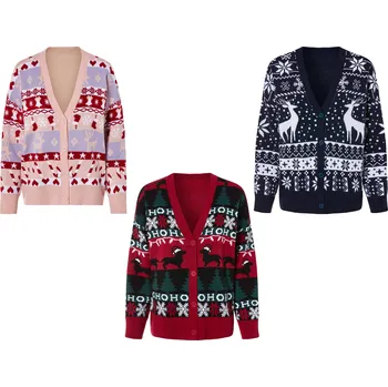 Dámský svetr esmara® Dámský vánoční kardigan